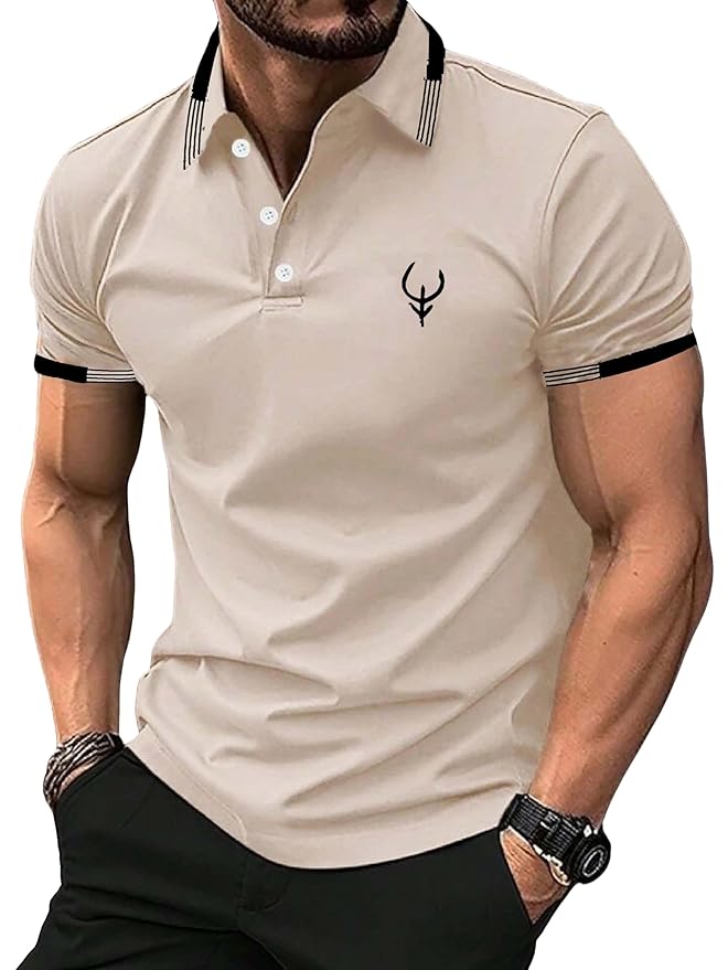 Lymio Men’s Regular Fit T-Shirt Clothing T-Shirts