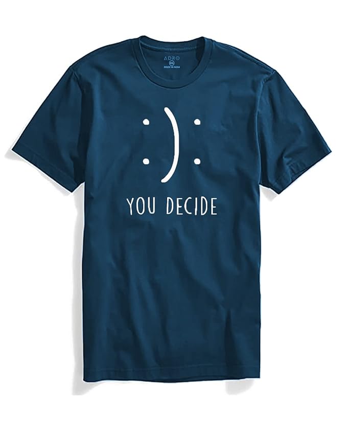 Men's 100% Cotton Regular Fit T-Shirt Clothing T-Shirts
