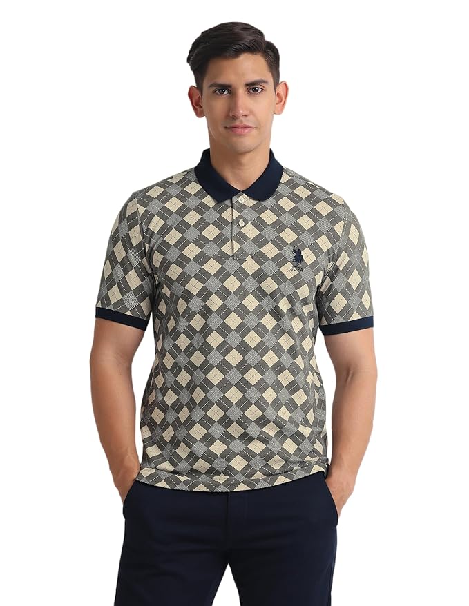 U.S. Polo Assn. Men's Cotton Slim Fit Polo Shirt Clothing T-Shirts