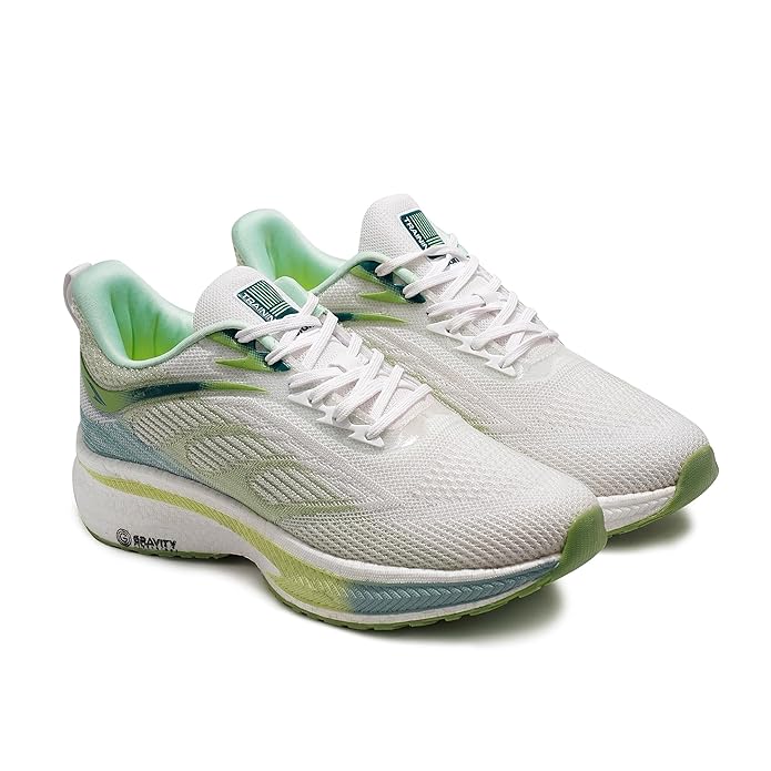ASIAN Men's HYPERCUSHION-01 Sports Running Shoes with Lightweight TPU & TPR Sole with Memory Foam Insole Casual Sneaker Shoes for Men's Footwear Sports Shoes