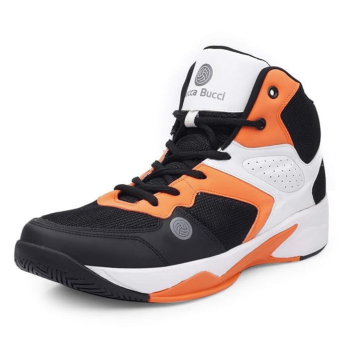 Bacca Bucci Men Lace Up Basketball Shoe Footwear Sports Shoes