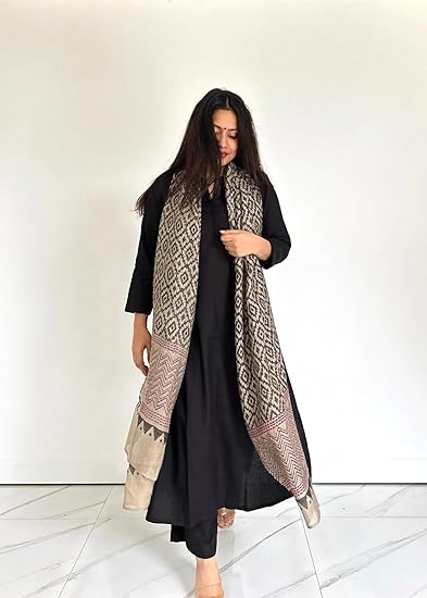 ANNI Designer Women's Rayon Viscose Straight Solid Kurta with Pant & Dupatta