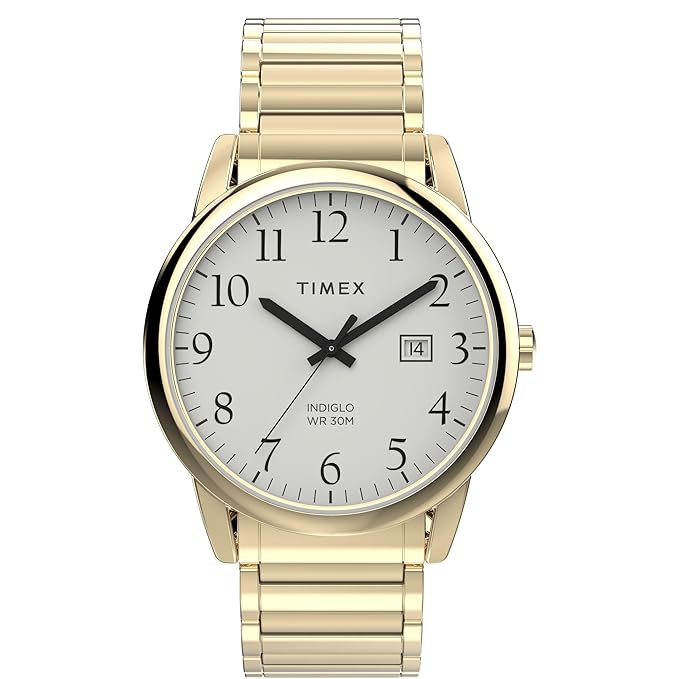 TIMEX Easy Reader Classic White Round Dial Analog Men's Watch - TW2W52000JQ Accessories Watches