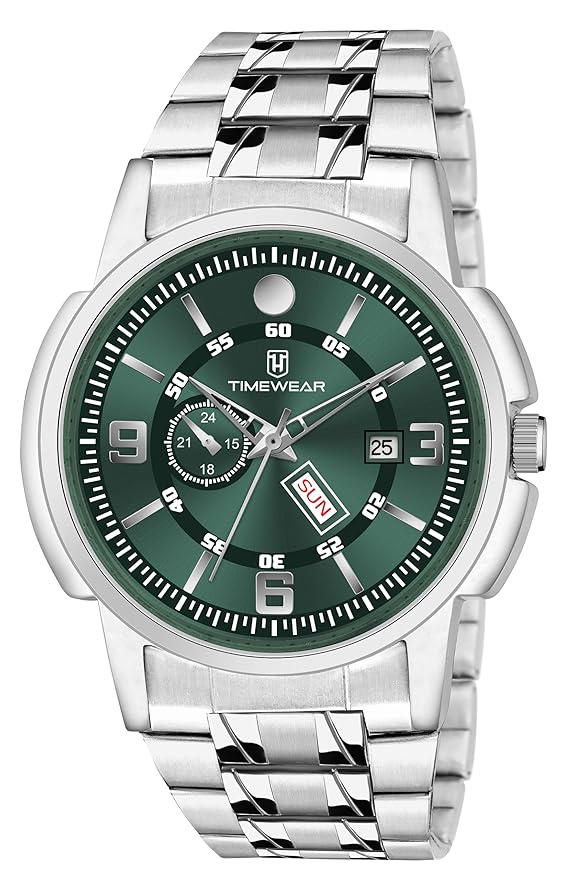 TIMEWEAR Analog, Stainless Steel Chain Watch for Men Accessories Watches