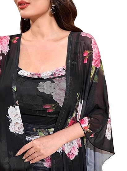 LITZO Dress for Women || Western Dresses for Women || One Piece Maxi Dress (L-32-34) Clothing Dresses