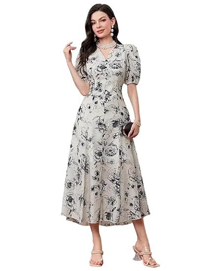 Bollyclues Women's Black One Piece Dresses |Knee-Length Dress | Bodycon Western Dress for Women| Midi Short Dress Clothing Dresses