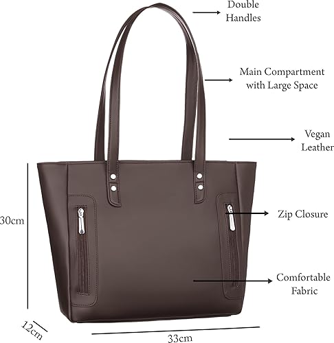 Women's Vegan Leather Seaside Handbag Shoulder Hobo, Tote bag Ladies Purse (Large) Accessories Bags