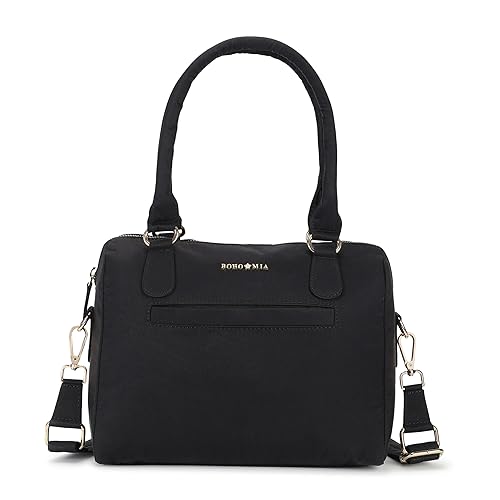 Bohomia Handbag for Women – Lightweight Water-Repellent Shoulder Bag with 7 Pockets, Key Strap & Pen Holders Accessories Bags
