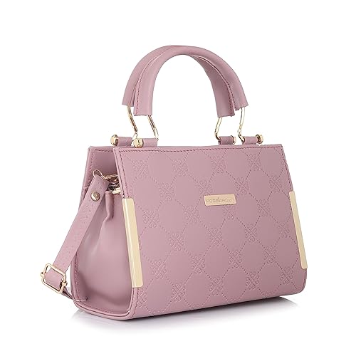 ROSS BROWN PU Synthetic Leather Women's Mini Satchel Bag | Ladies Purse Handbag- Mini