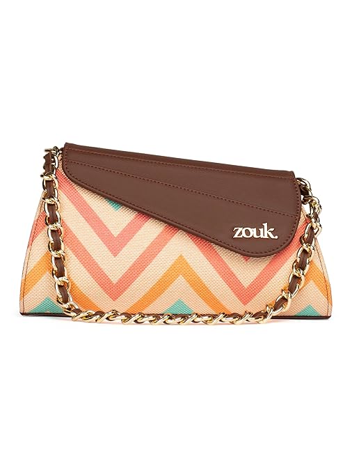 ZOUK Rhea Kapoor Mini Shoulder Bag | Vegan Leather Shoulder Bag for Women |