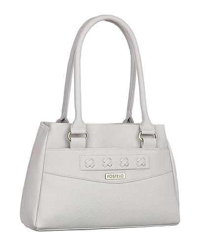 Fostelo Women's Maria Satchel Tote Handbag for Women | Ladies Purse | Stylish Shoulder Bag | Gift For Women Accessories Bags