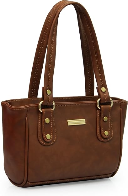 WORLD STAR Genuine Leather Handbag for Womens | Brown Accessories Bags