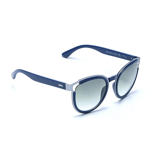 ENRICO Boldylocks Sunglasses for Women with Blue Cateye Frames | Polycarbonate Material |Adults-Women Polarized Sunglass with Cover Case | Goggles for women sunglasses (Extra Large) Accessories Sunglasses