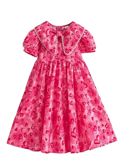 TAGAS Girl Dress| Girls Frock Frock for Girls|Casual wear for Kids Dresses|(KD-62) Clothing Dresses