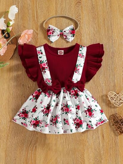 Niren Enterprise Modal Girl's Firefinch Frock Clothing Set Clothing Dresses