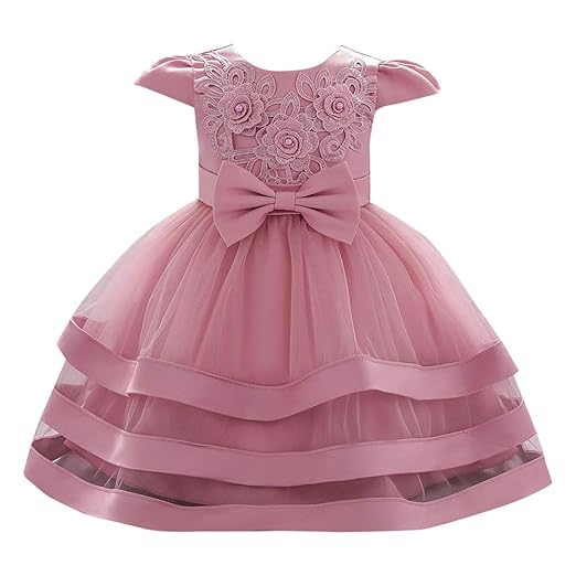 Hopscotch Girl's Fit And Flare Knee Length Dress Clothing Dresses