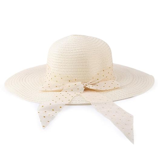 Lightweight Summer Brim Straw Beach Hats for Women Accessories Hats