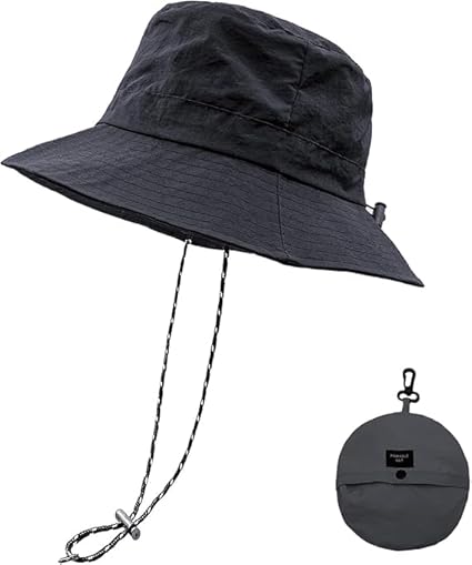 Unisex Sun Protection Bucket Hat for Men & Women - Foldable, Quick-Dry, Breathable, and Packable Bucket Hat for Outdoor Adventures, Hiking, Fishing & Camping Accessories Hats