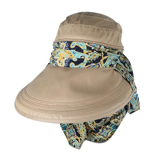 Women's Cotton Foldable Cap (ab_Khaki_Free Size) Accessories Hats
