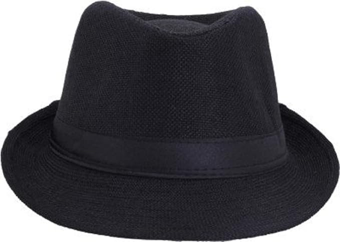 Fedora Hat for Men and Women UV Protection Summer Hat Travel Use Cream Pack of 1 Accessories Hats
