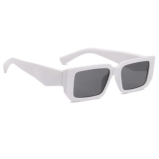 Dervin UV Protection Rectangular wide leg Sunglasses for Men and Women