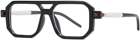 Square Shaped Unisex Sunglasses| 100% UV Protection| Lightweight and Durable Shades for Men and Women| With Moled Temple| Stylish and Designer| Classic Eyewears| Best Gift Item| Accessories Sunglasses
