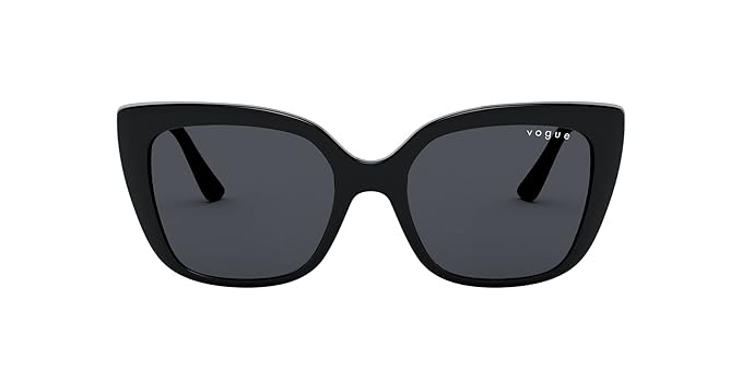 Vogue Eyewear UV Protected Square Sunglasses For Women ( 0VO5337S| 53 mm | Grey) Accessories Sunglasses