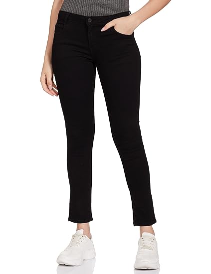 Max Women's Regular Fit Mid Rise Jeans Clothing Jeans