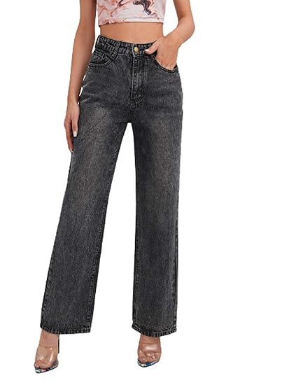 KOTTY Women High Rise Cotton Lycra Blend Ankle Length Jeans Black Clothing Jeans