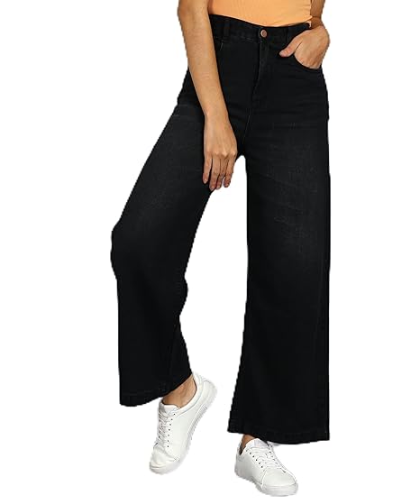 Urbano Fashion Women's Regular Fit High Rise Jeans Clothing Jeans
