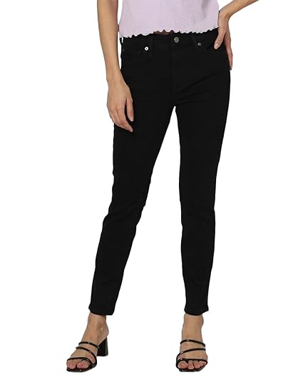 GAP Women’s Skinny Fit Mid Rise Clean Washed Jeans Clothing Jeans