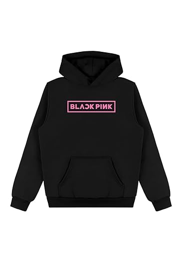 Classic Blackpink Logo Black Hoodie