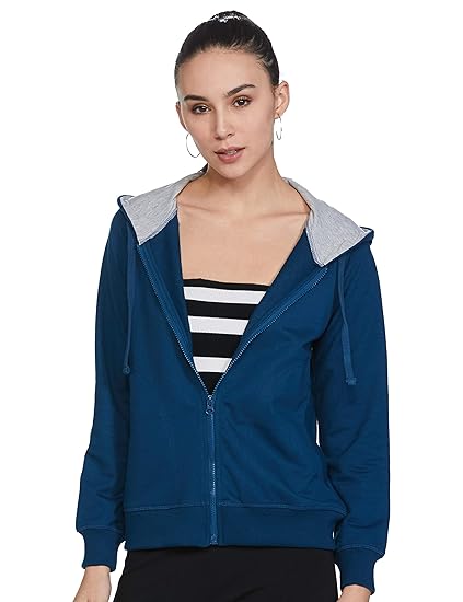 Amazon Brand - Symbol Women's Sweatshirt (Available in Plus Sizes) Clothing Hoodies