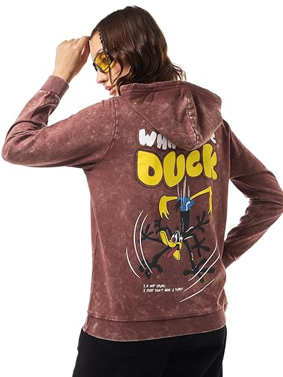 Bewakoof Fleece Women's Hooded Sweatshirt