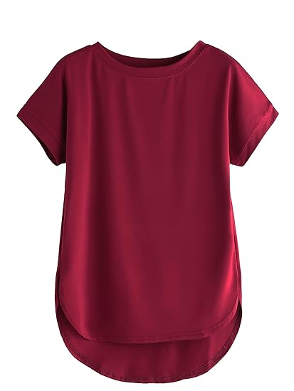 Fabricorn Combo of Plain Color Stylish Up and Down Cotton Tshirt for Women Clothing T-Shirts