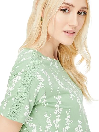 Max Women's Cotton Regular Fit T-Shirt Clothing T-Shirts