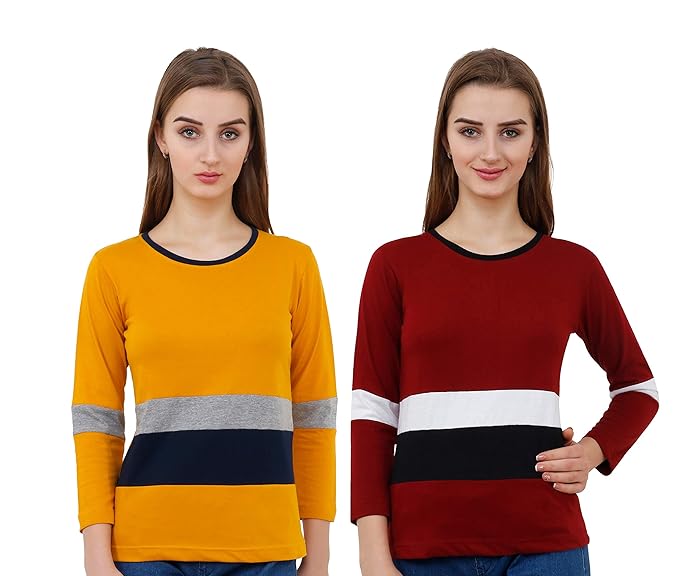 Reifica Women's T-Shirt(Pack of 2)