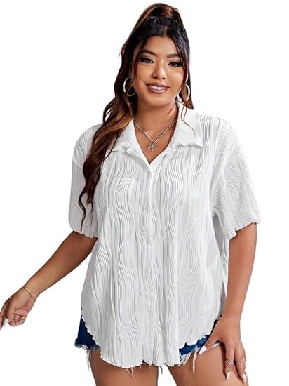 GRECIILOOKS Stylish Korean Tops for Women – Oversized Shirts, Crop Tanks & Trendy Summer Wear | Casual Street Style Co-ord Tops Clothing Shirts