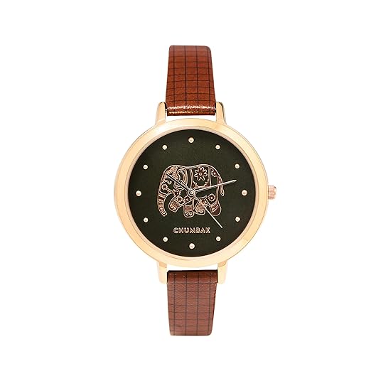 TEAL BY CHUMBAK Round Dial Analog Hand Watch with Bracelet for Women, Gifts for Women/Girls/Ladies, Stylish Fashion Watch for Casual/Work