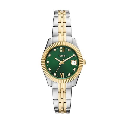 Fossil Women's Scarlette Multicolor Analog Quartz Stainless Steel Watch ES5388 Accessories Watches
